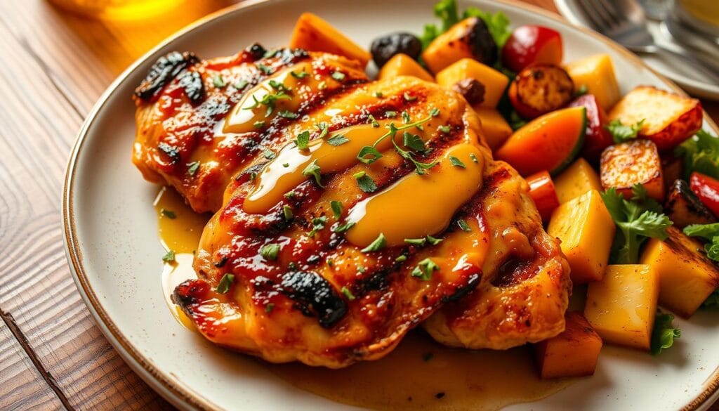 Easy Recipe for Alice Springs Chicken with Honey Mustard Sauce