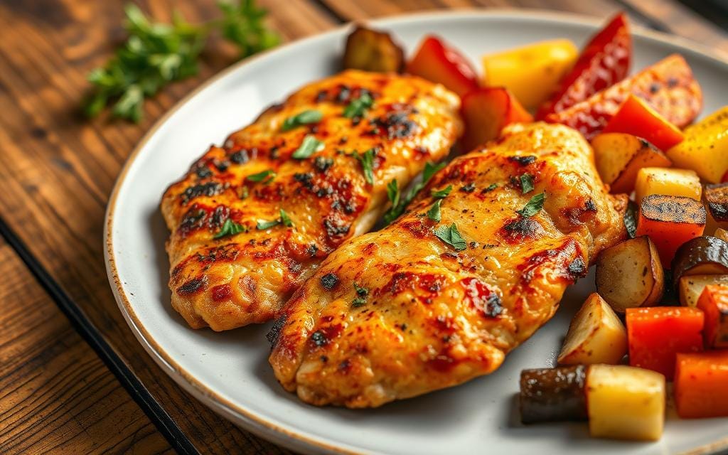 how long to cook thin chicken breast in air fryer