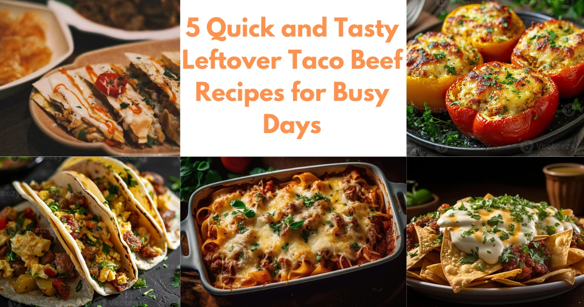 leftover taco beef recipes