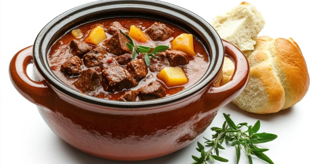 venison stew crock pot