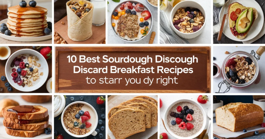 Best Sourdough Discard Breakfast Recipes