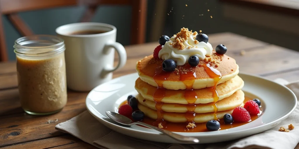 recipe for sourdough pancakes