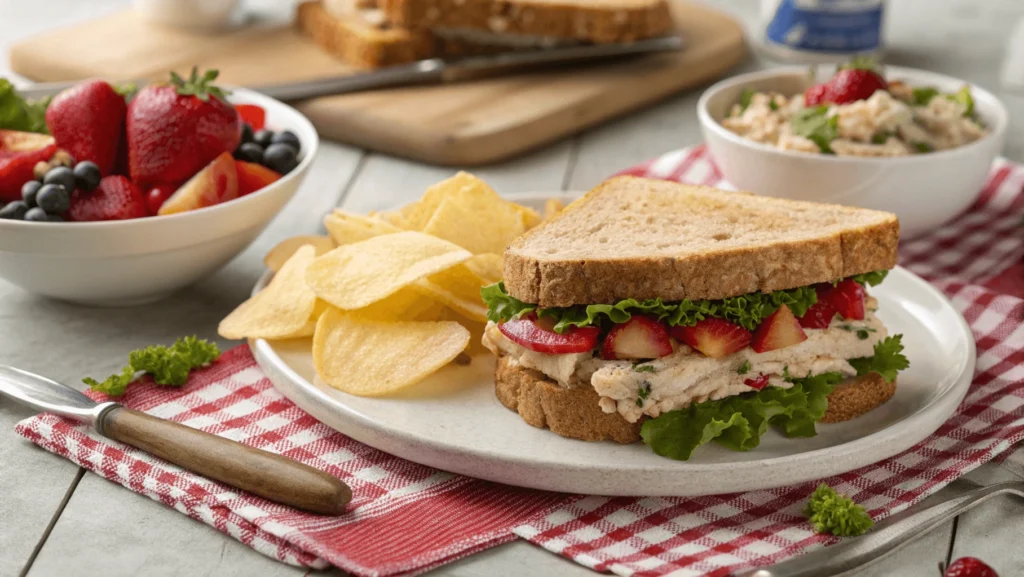 How to Serve Chicken Salad Sandwich