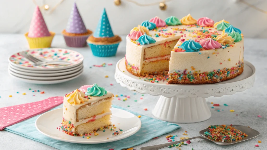 Delicious FunFetti Cake