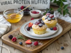 How to Serve VIRAL PROTEIN MUFFINS