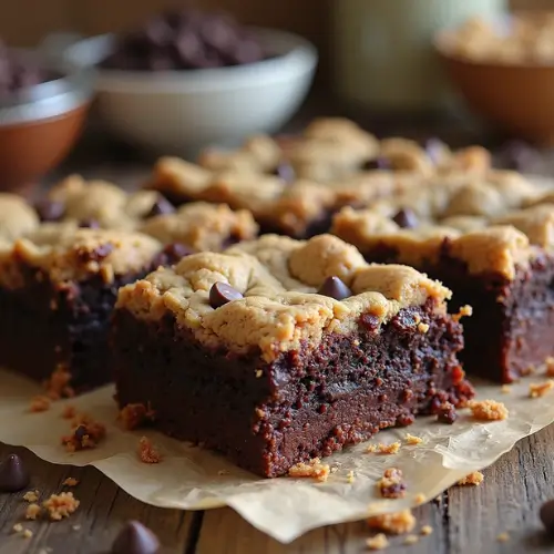 BEST Fudgy Chewy Brookies: The Ultimate Decadent Delight!