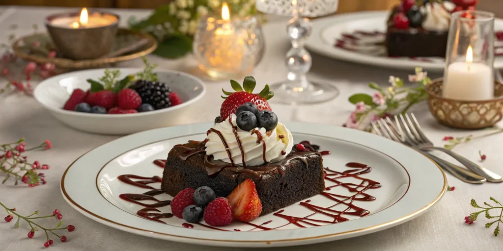 How to Serve Mississippi Mud Cake