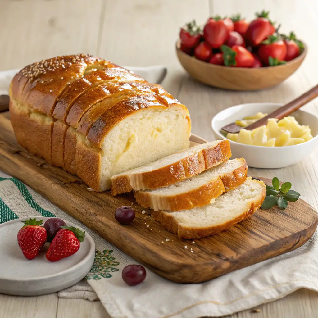 Easy Sweet Condensed Milk Bread