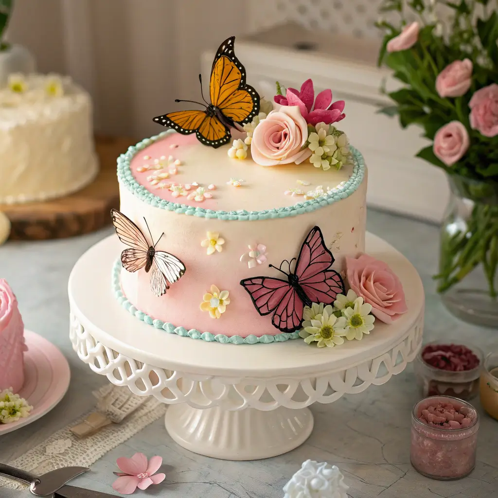 Cake with Butterflies: The Spectacular Delight You’ll Love!