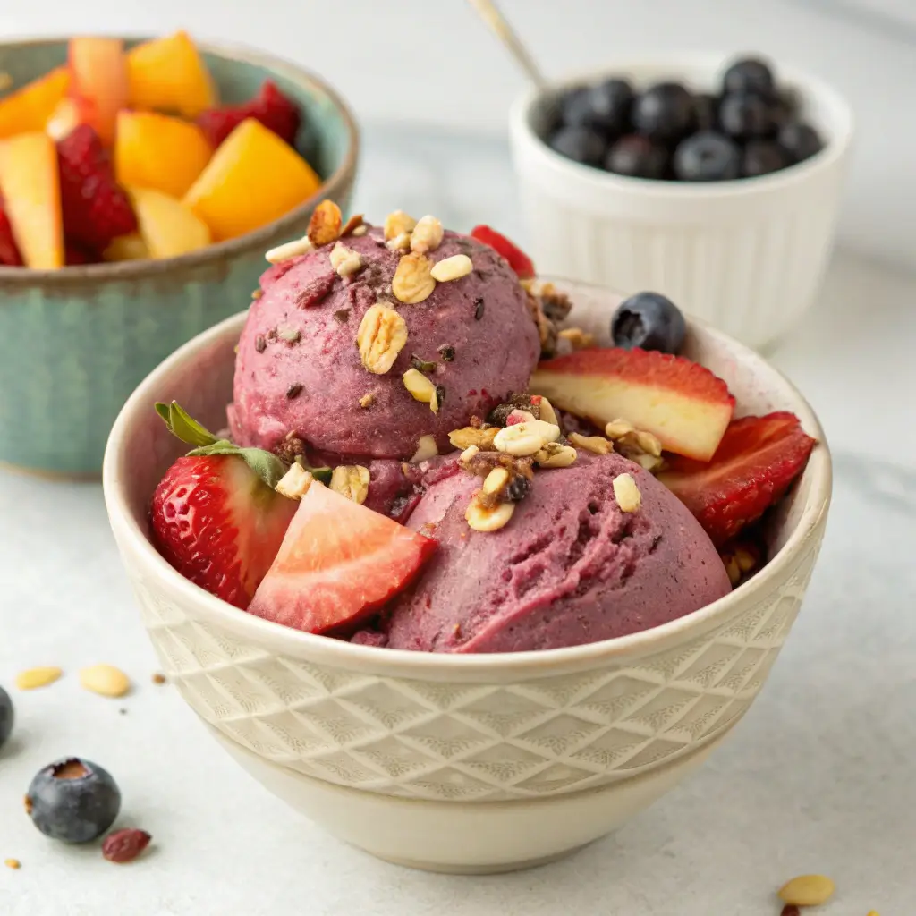 Making ninja creami protein ice cream