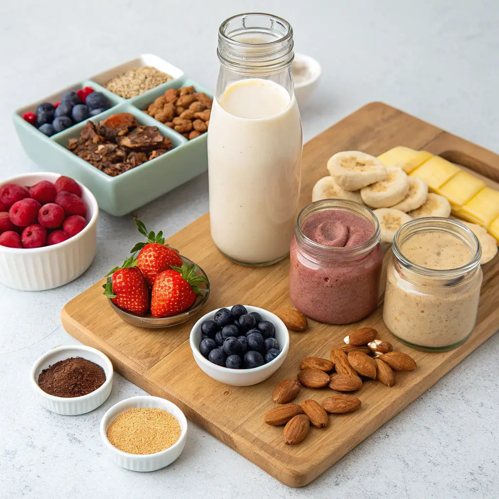 Ingredients for Ninja Creami Protein Recipes